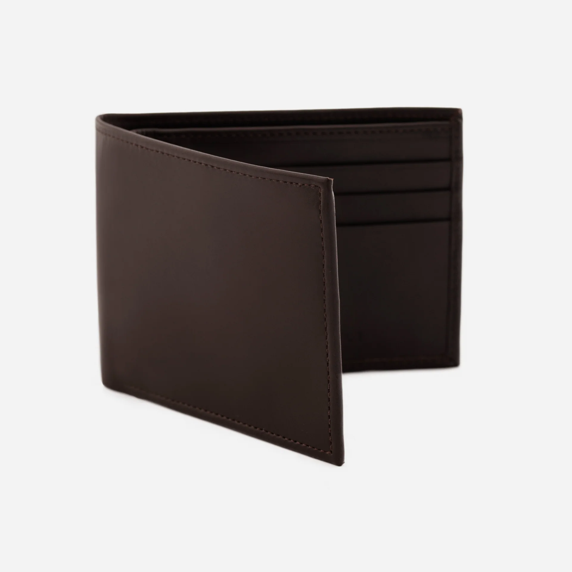 Bennett Bifold Wallet - Smooth Full-Grain Leather - Image 7