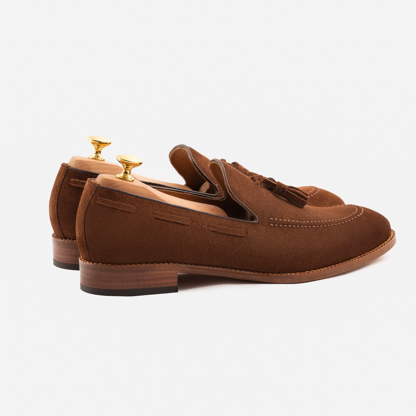 Bernard Tassel Loafers - Suede - Men's - Image 8