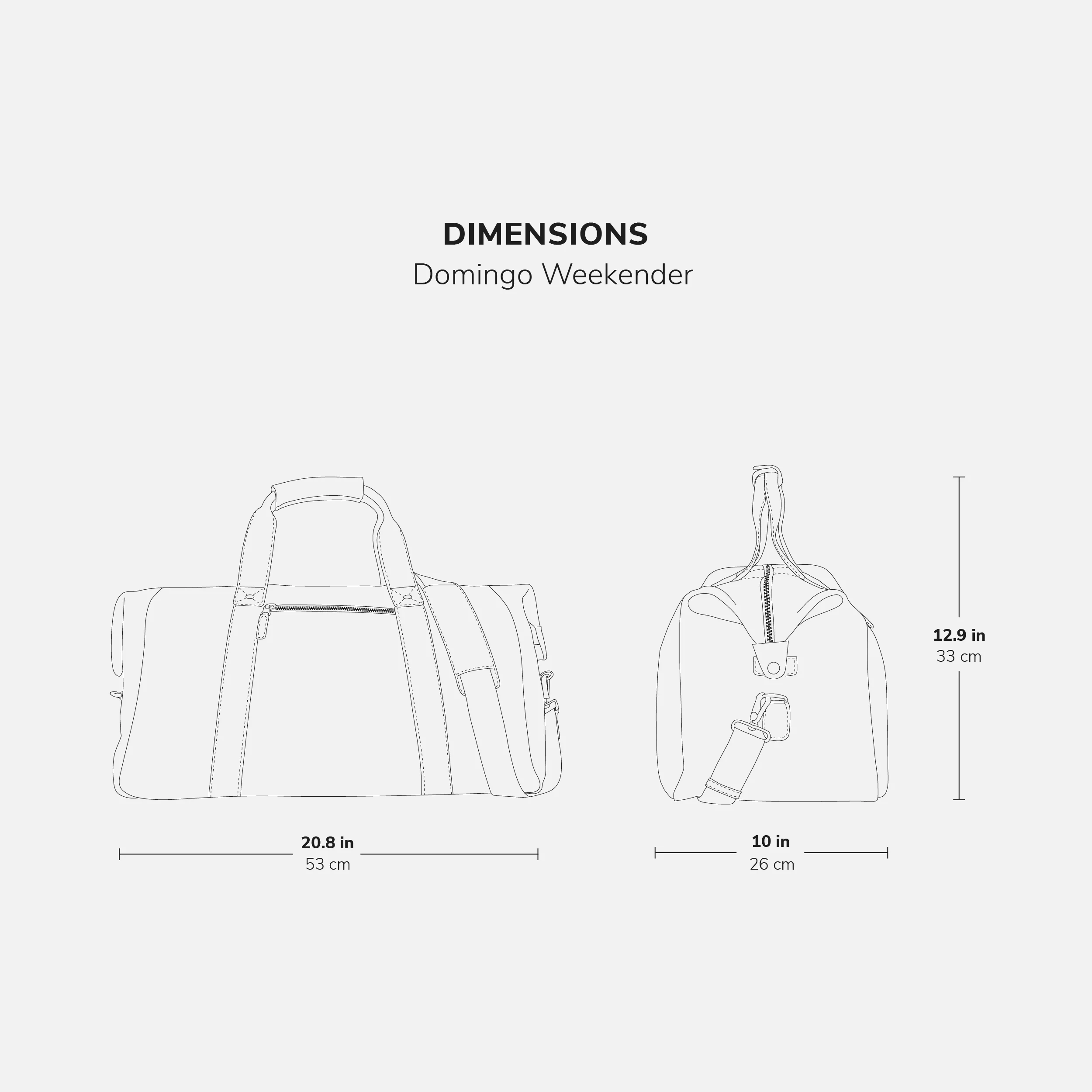 Domingo Duffel Bag - Waxed Canvas and Pull-Up Leather - Men's - Image 24