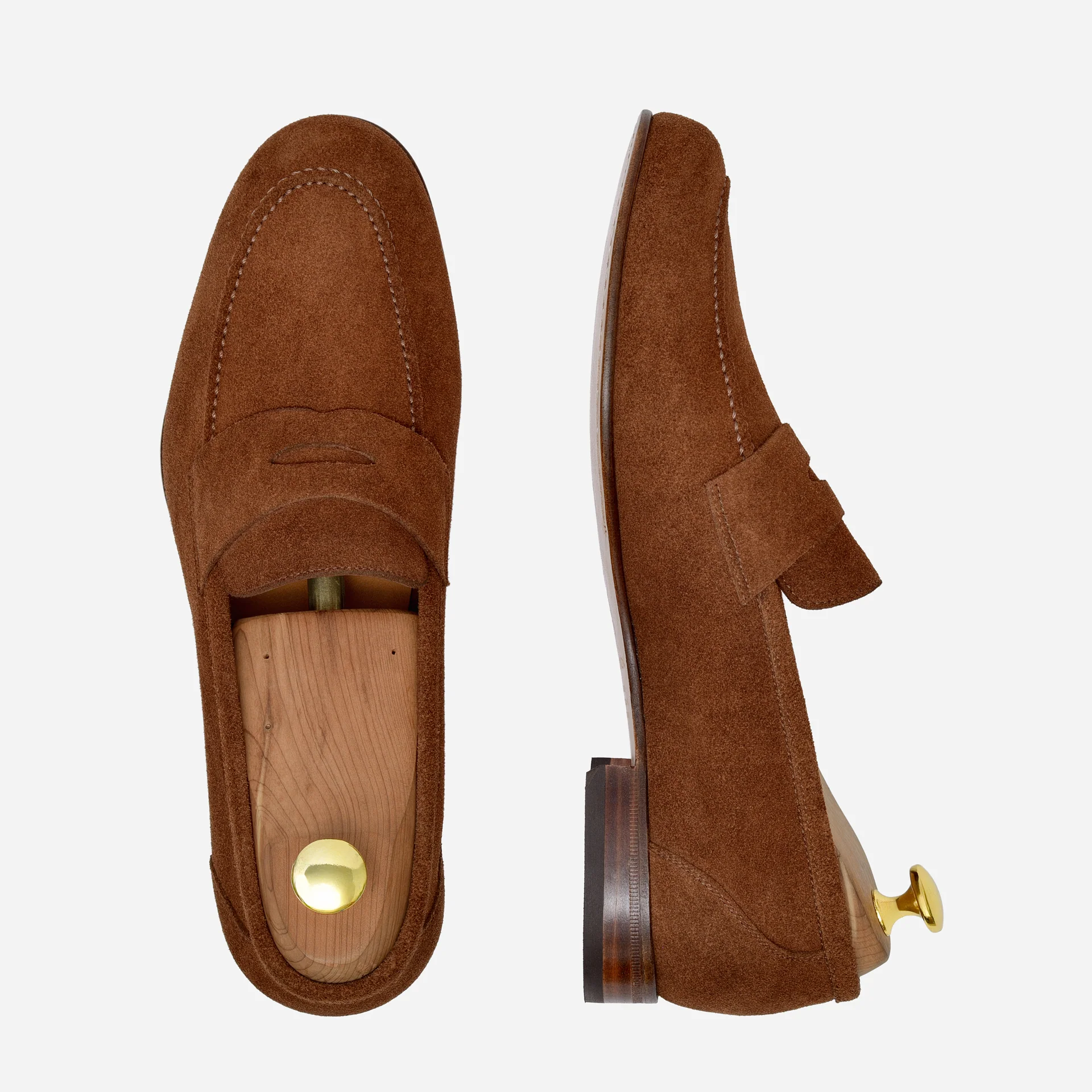 Holden Unlined Loafers - Water-Repellent Suede - Men’s - Image 14