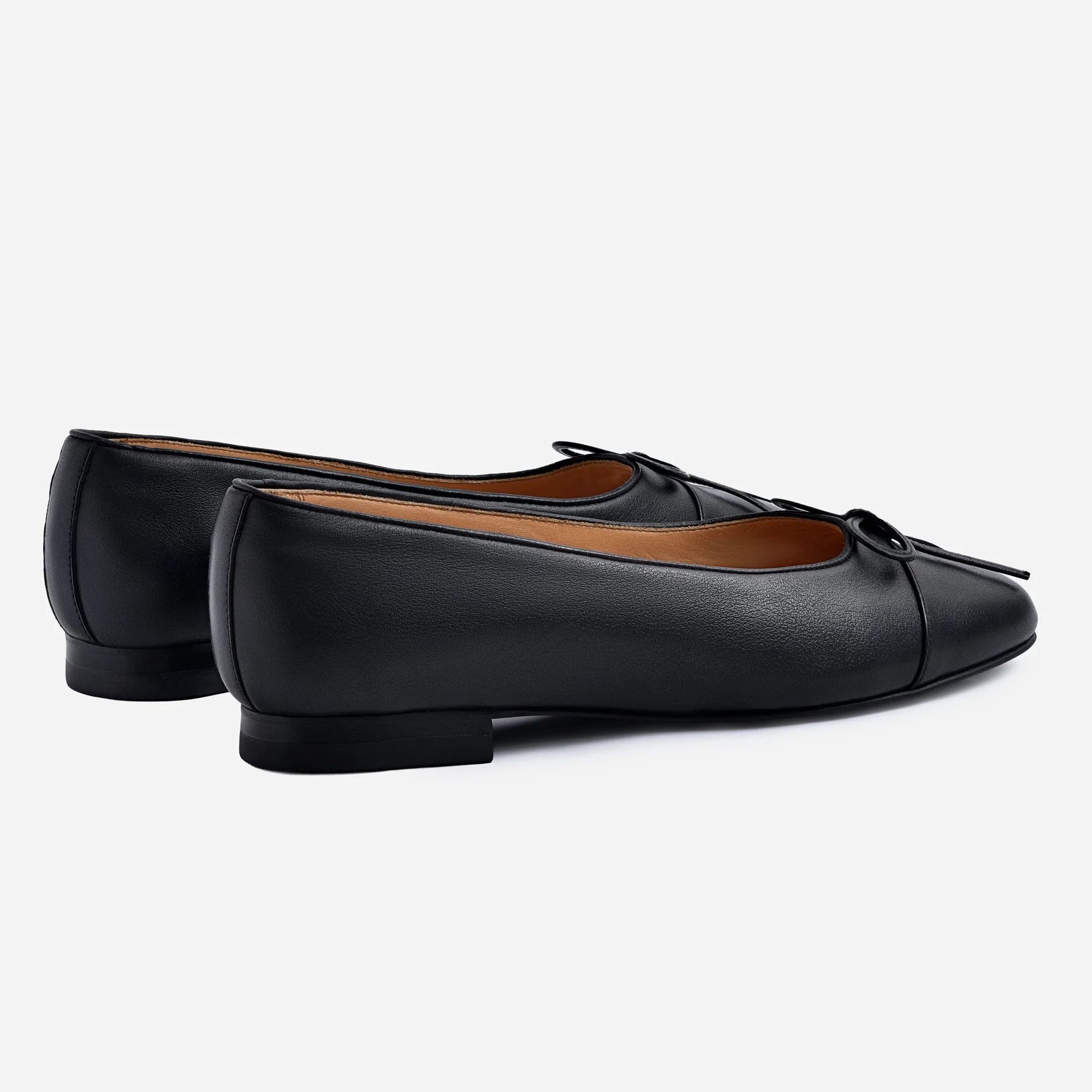 Mona Cap Toe Flats - Full Grain Leather - Women's - Image 8
