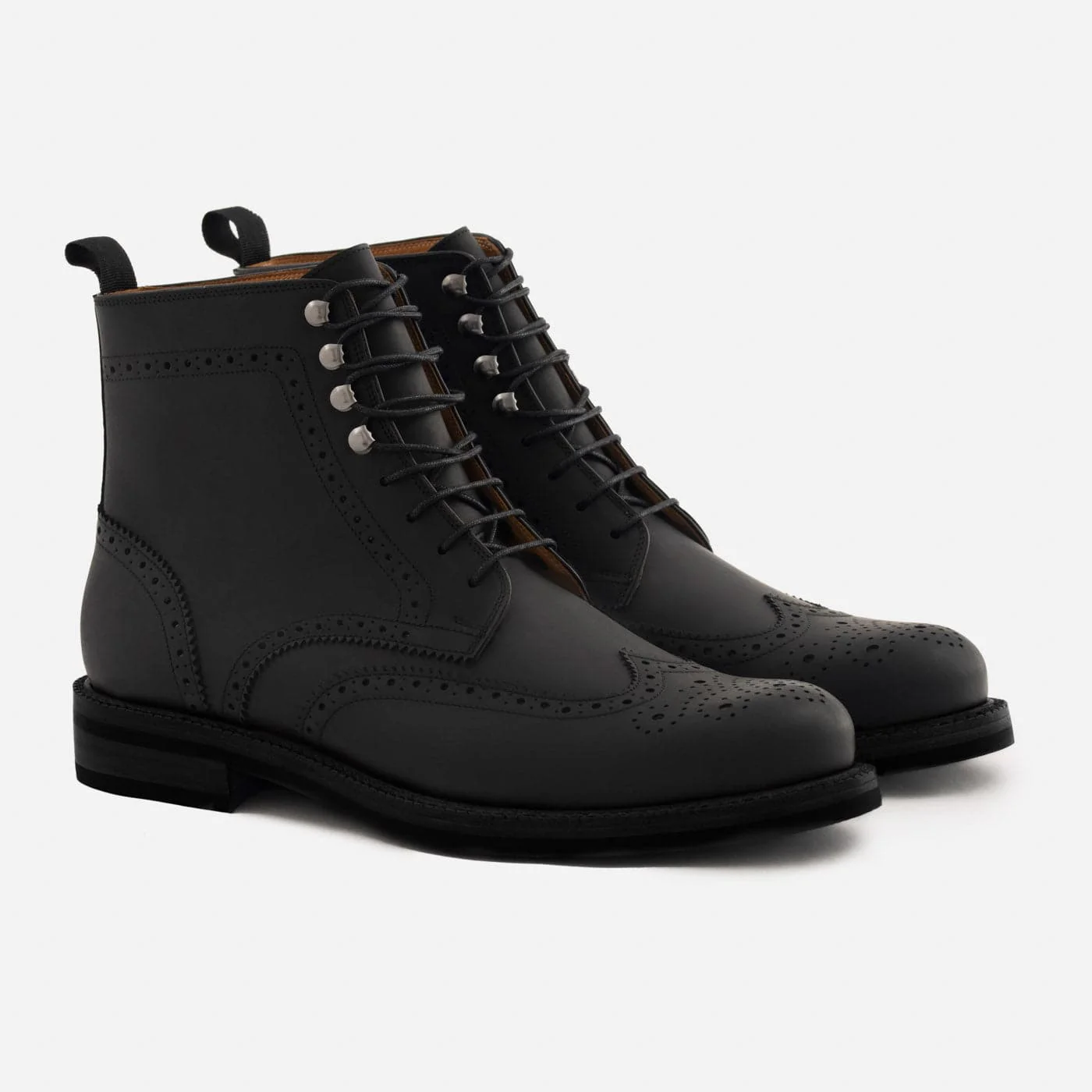 Nolan Brogue Boots - Pull-Up - Men's - Image 16