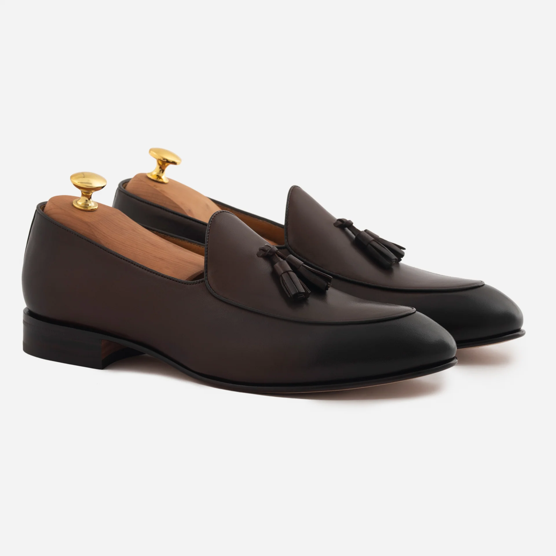 Perry Belgian Loafer - Full Grain Leather - Men's - Image 11