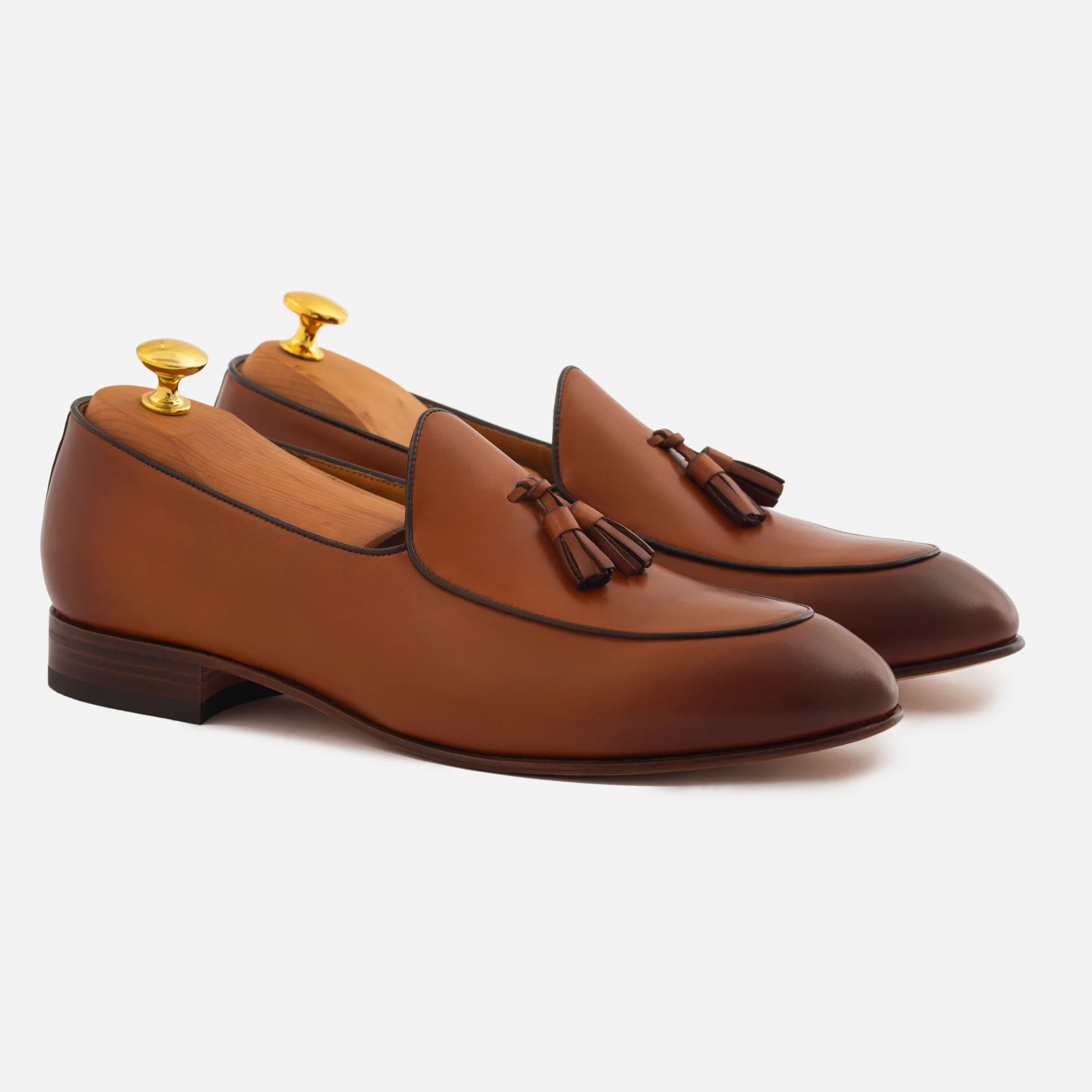 Perry Belgian Loafer - Full Grain Leather - Men's - Image 21
